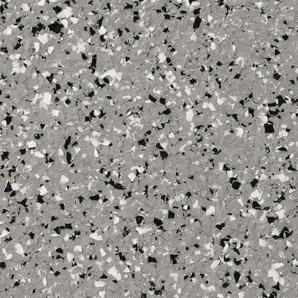 Garage Fx Epoxy Floor Coating 1 8 Grey Flake Covers Up To 875 Sq Ft