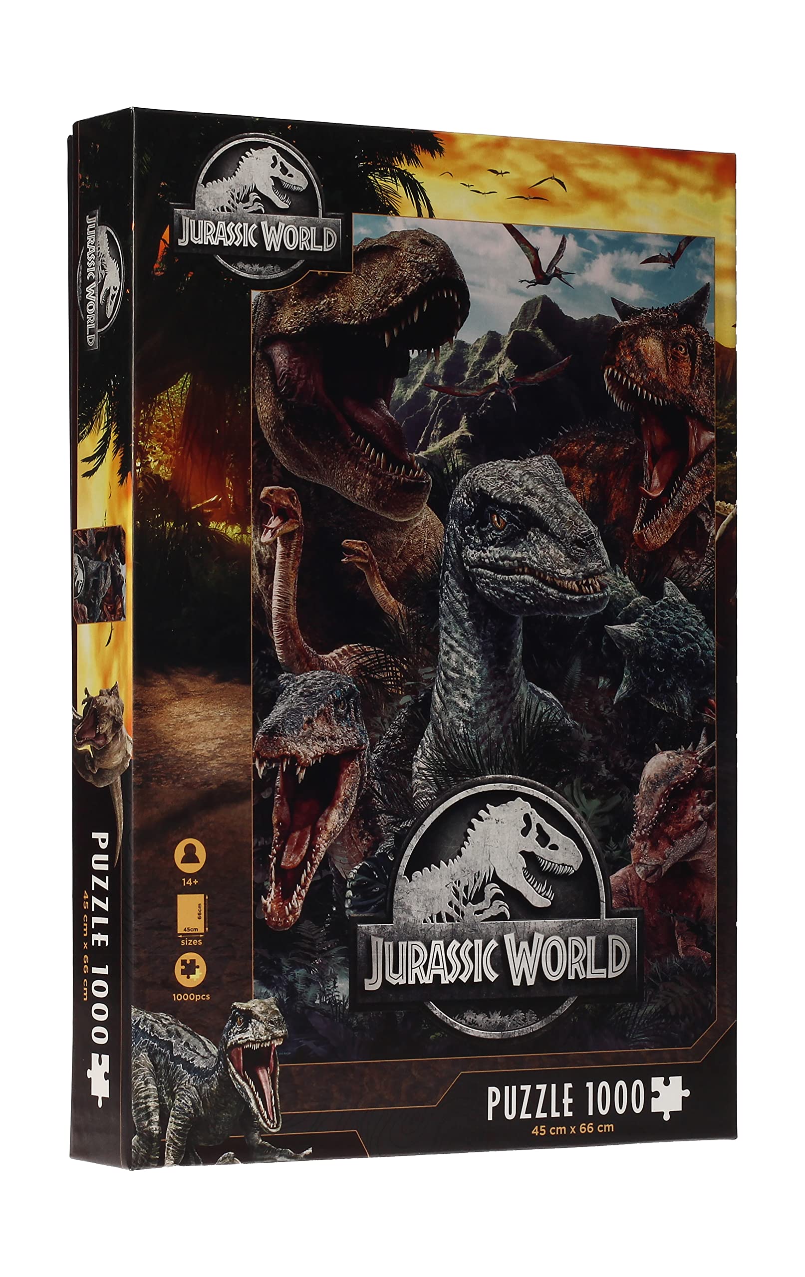 REDSTRING Does Not Apply Puzzle 1000 Pieces Jurassic World Compo Various, Multicoloured, One Size (RS531139)
