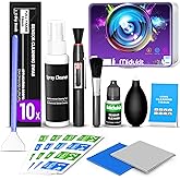 Updated Camera Lens and Sensor Cleaning Kit for Full Frame DSLR - 10x Swabs, Cleaner, and Essentials for Canon, Nikon, Sony