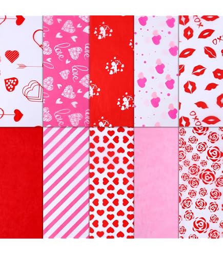 Koogel Bulk Tissue Paper - 330 Sheets, Red, 14x10 Inch For Gift Wrapping, Wedding, Birthday & Crafts - View #3