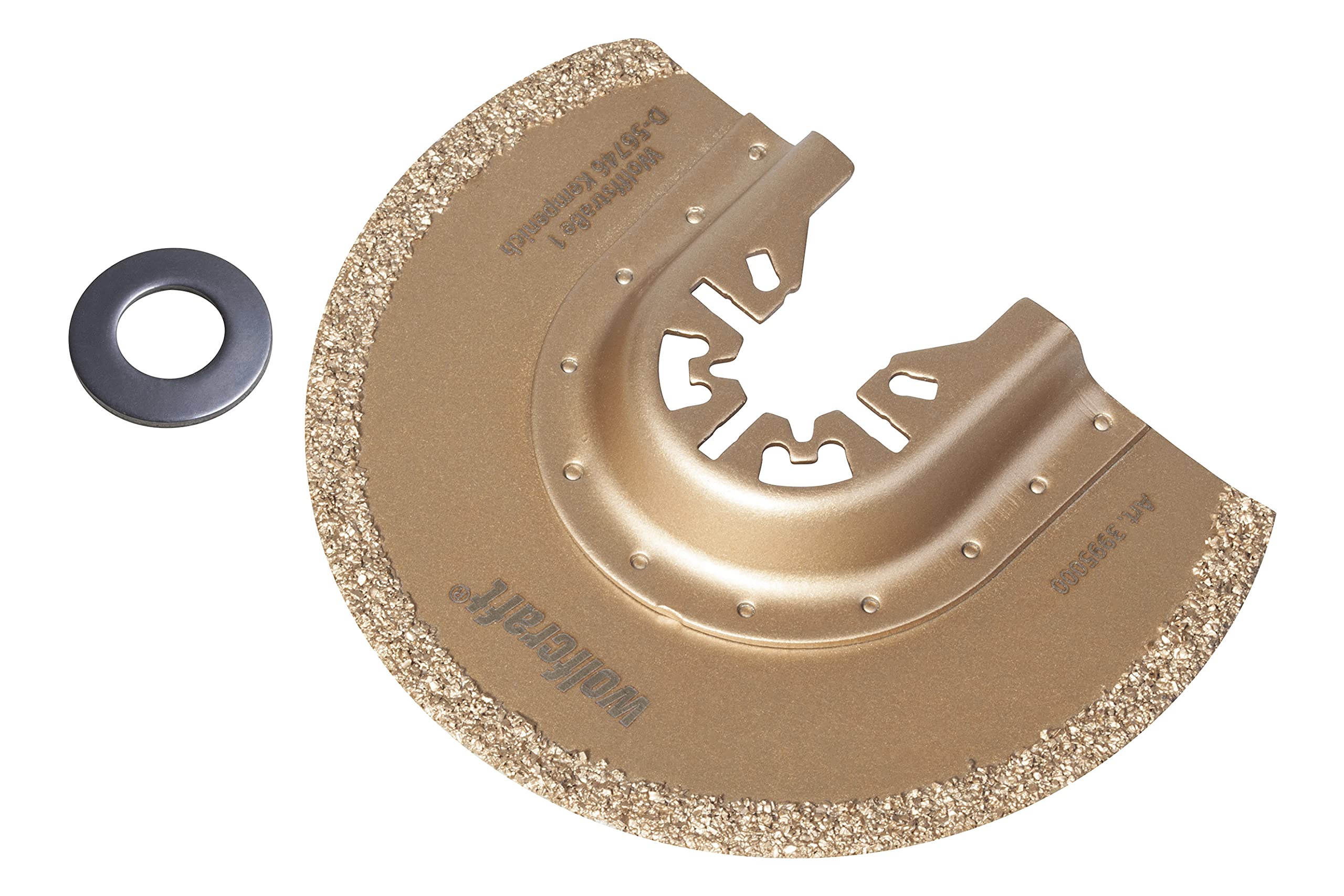 wolfcraft Tungsten Carbide Coated Radial Saw Blade "PRO", Universal Receptacle I 3995000