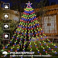 DANLI (New) Christmas Decorations Outdoor Star