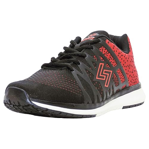 men's casual breathable black running sports shoes