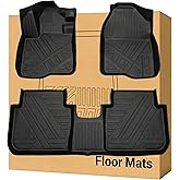 CRV Floor Mats Compatible with 2023-2026 Honda CR-V (Include Hybrid)，All Weather Protection Waterproof Durable Anti-Slip Odorless Custom-fit TPE Floor Liner Front and Rear Row Set