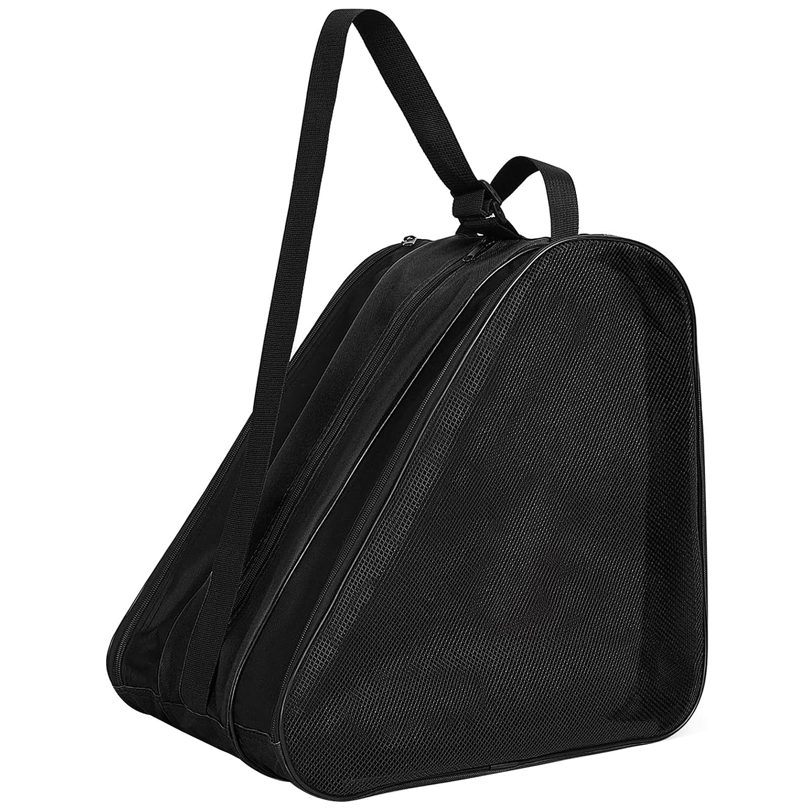 ieron Unisex Skate Bag With Adjustable Shoulder Strap, Breathable Fabric, Three-Layer Storage，Skate Accessories Organizer