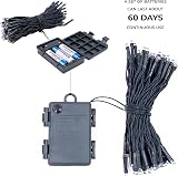 The Christmas Workshop 100 LED Warm White Lights 9.9m Battery Operated view 2