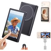 Selfie Monitor Touch Screen for iPhone Wireless Vlog Kit | Support 4K30fps Recording for iPhone 15/16,Back Camera Monitor for YouTube Creators TikTok Live Stream Magnetic