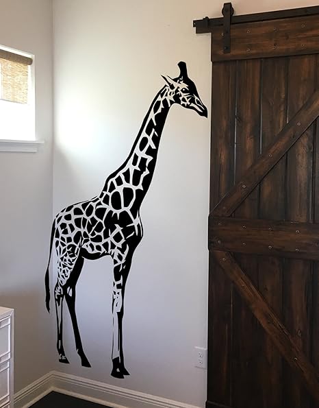 giraffe wall decal nursery