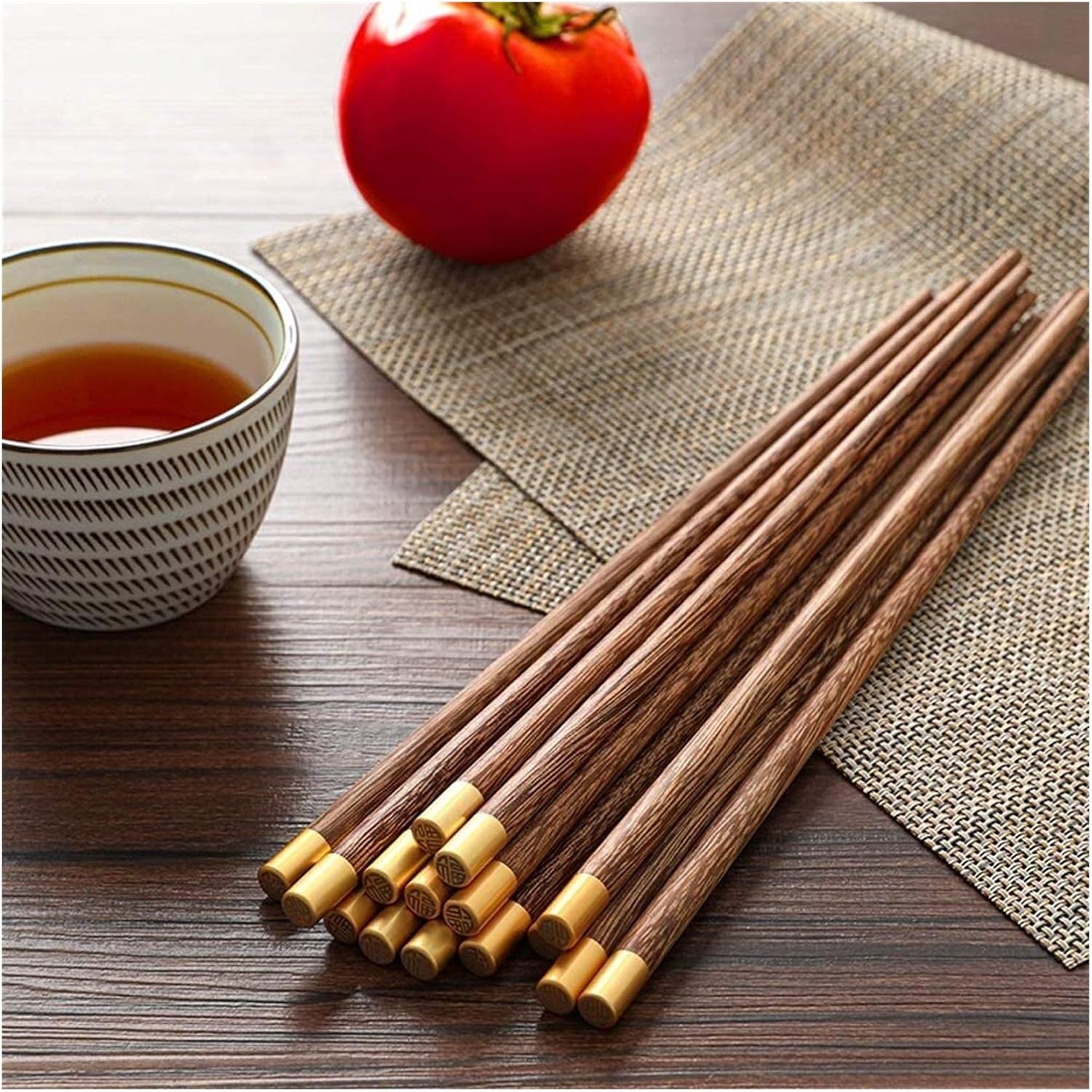 Chopsticks Reusable Cooking Chopsticks Wooden Chopsticks Without Waxed