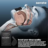 Aerate Mouth Tape for Sleeping 31 Strips White Dermatologically Tested view 7