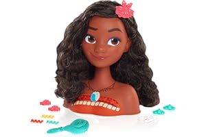 Disney Princess Moana Stying Head, Multi-Color, 87436
