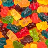 Gummy Bears, Gummy Candy, Assorted Fruit Flavors Gummies Bulk, 2 Lb Bag | Beef Gelatin Gummies, Chewy Candy
