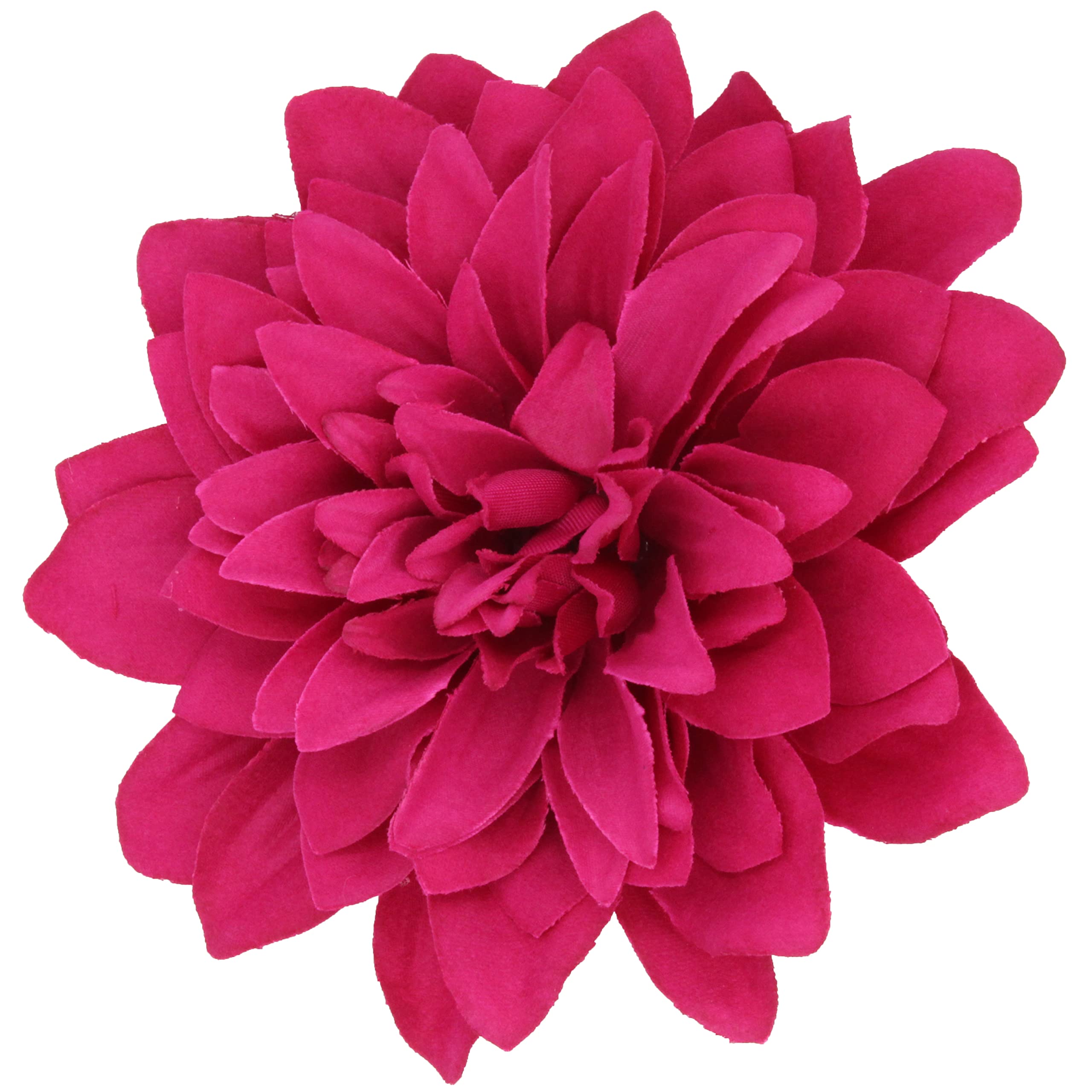 Hair Flower Clip Fascinator Ieal for Weddings Chrysanthemum Fuchsia