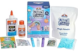 Elmer’s Stretch 'N Create Dough Kit, 3 Ways to Play, Keepsakes Kit, 9 Count