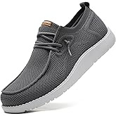 ITAZERO Men Extra Wide Shoes - 4E to 5E Wide Toe Box Shoes for Men XX Wide Width Swollen Feet - Men's Loafers & Slip-ons with Arch Support Insole for Plantar Fasciitis