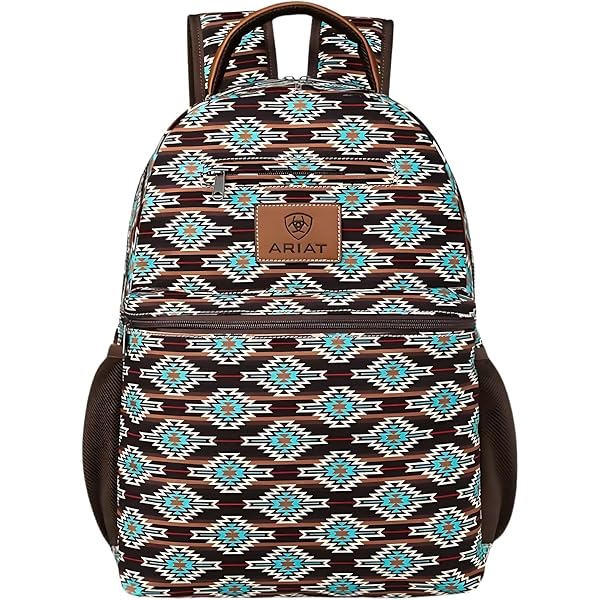 Amazon.com | ARIAT Unisex Southwest Diamond Backpack, Multi 