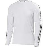 Helly-Hansen LIFA Active Stripe Crew Men's Baselayer - Breathable, Moisture-Wicking Thermal Shirt for Outdoor Activities
