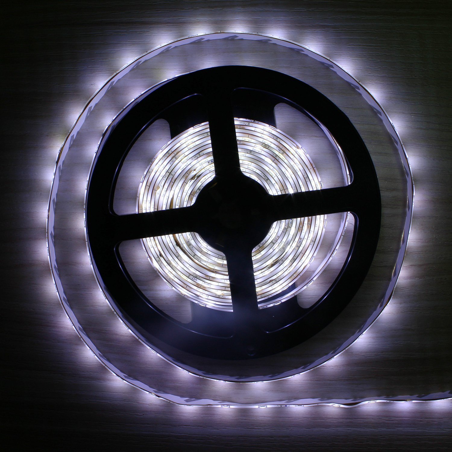 B2ocled 5m Waterproof LED Strip Decoration Kit Flexible 2835 SMD LED Ribbon Lights 12V Power Adaptor Daylight