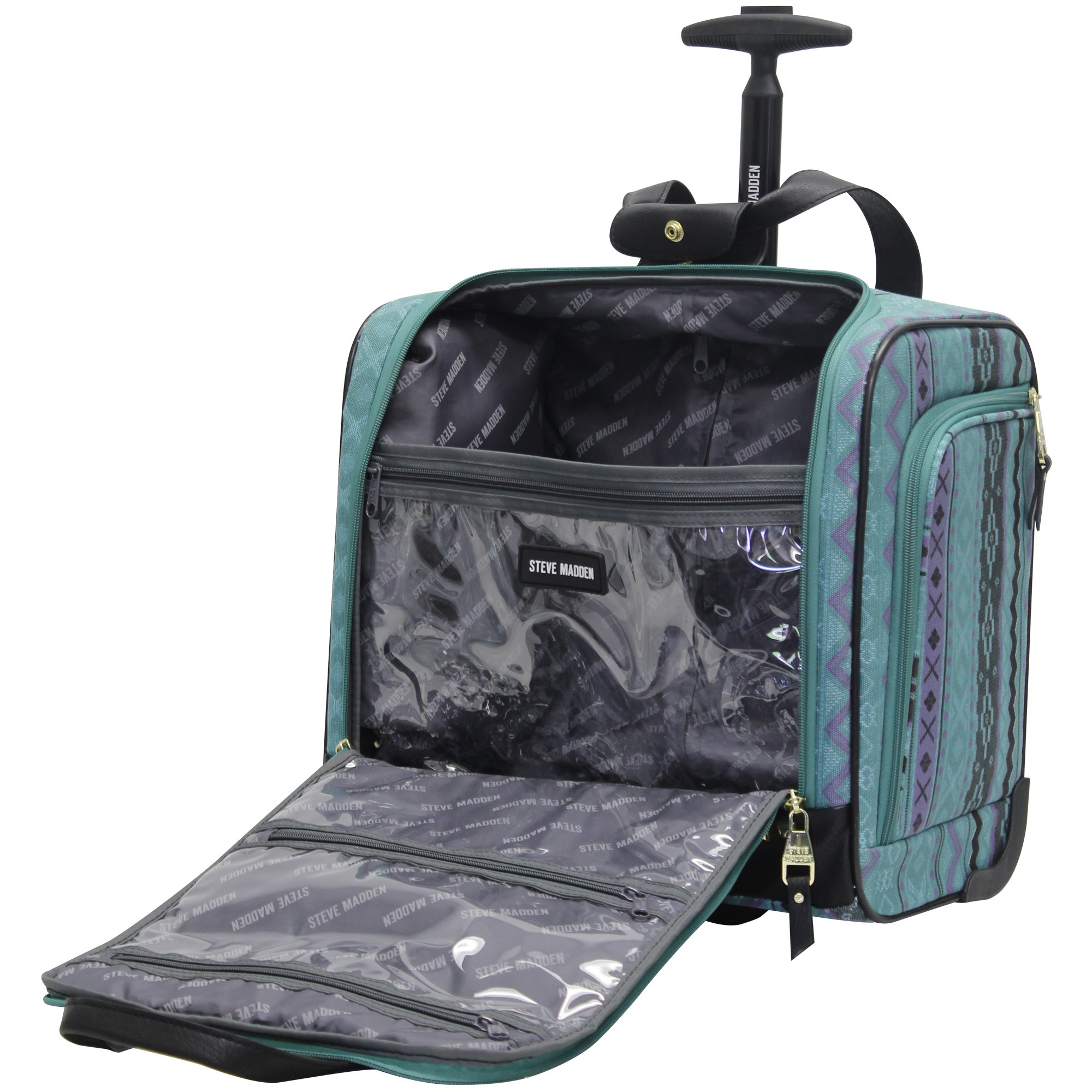 Steve Madden Unisex-Adult (Luggage only) Spinner, Legends Turquoise, One Size