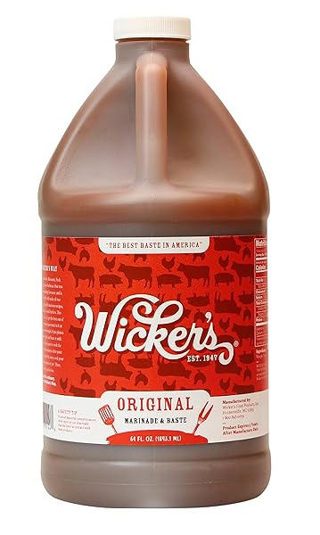 WICKER’S ORIGINAL BARBECUE MARINADE & BASTE — 64...