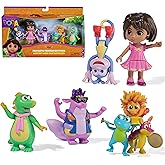 Dora, Fantastic Friends Gift Pack with Dora, Boots, Tico, Isa, and The Fiesta Trio, Toy Figures, Kids Toys for Girls & Boys Ages 3 and Up