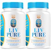 (2 Pack) Liv Pure, Liv Pure Reviews, Liv Pure Pills, Liv Pure Pills Reviews, Livpure Pills, Livpure, Liv Pure Capsules Liver Pills, Liv Pure 120 Capsules for 60 Days.