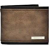 Dockers Men's Extra Capacity Leather Bifold Wallet