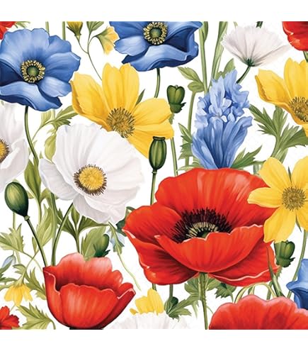 IHR Ideal Home Range Lot De 20 Serviettes De Table Jetables En Papier 3