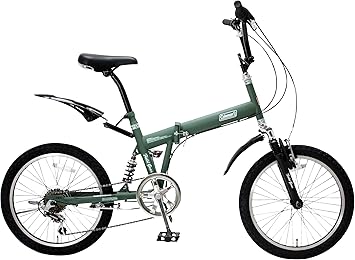 Amazon コールマン Bmx Fd6w インチ 折りたたみ 自転車 マットグリーン コールマン Coleman 折りたたみ自転車