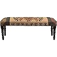 LR Home Southwestern Indoor Bench, 3'11" X 1'4", Multi