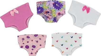 18 inch doll underwear