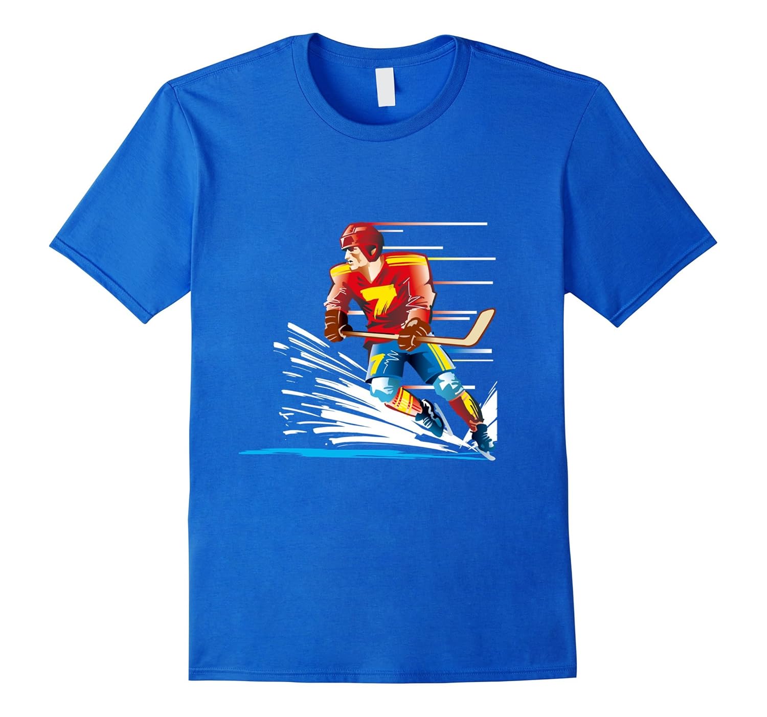 Ice Hockey TShirt Player Graphic Design Vintage Team Tee 3d