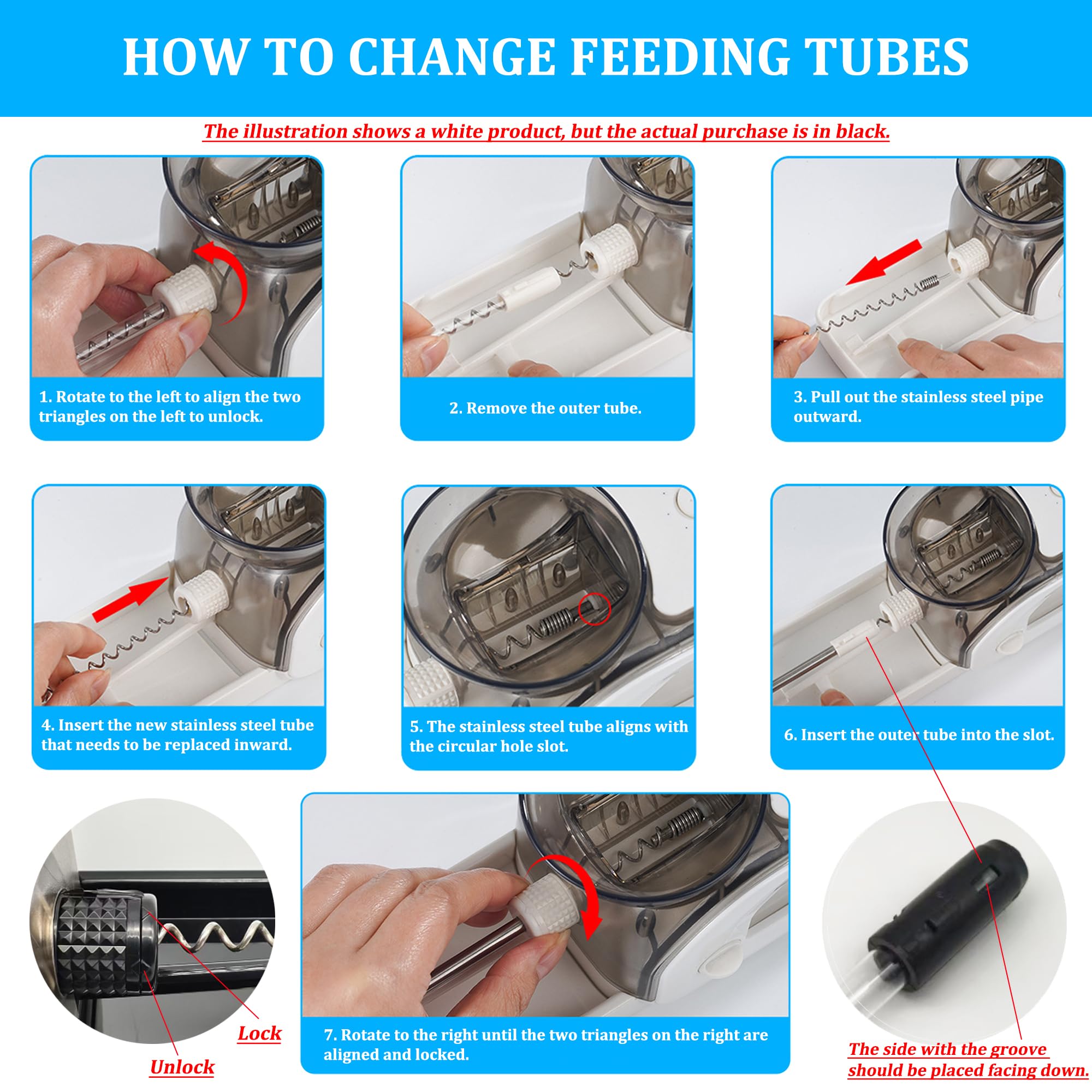 Electric Tobacco Cigarette Rolling Machine, Portable Cone Loader Injector Machine, Multi-Color Pulsating Light Black Adjustable Roller for Cigarette Fit 5.5/6.5/8mm & Pre Rolled Cones for King Size