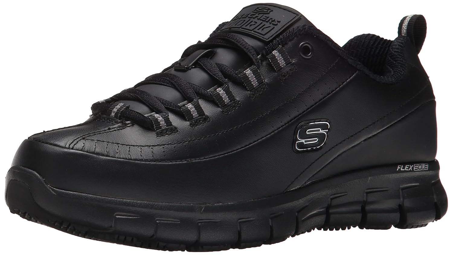 Skechers for Work Women's Sure Track Trickel Slip Resistant Shoe