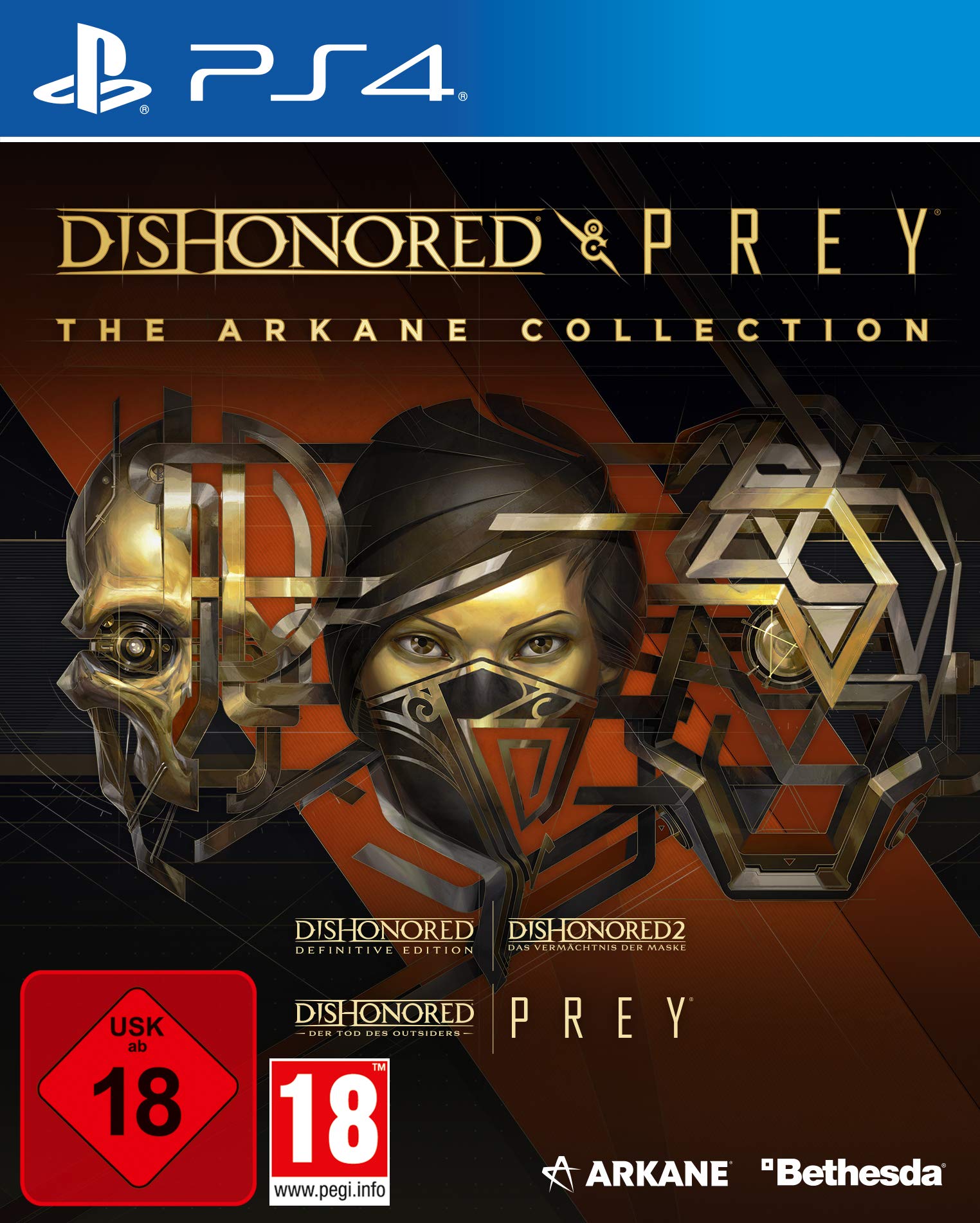 Bethesda The Arkane Collection: Dishonored & Prey [PlayStation 4]