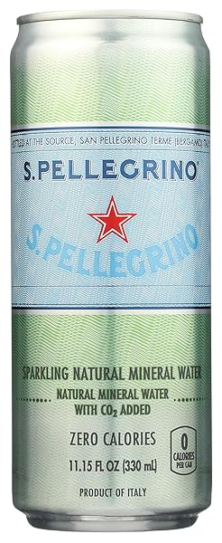 S.PELLEGRINO SPARKLING NATURAL MINERAL WATER, 11.15 FL OZ...