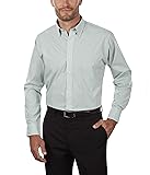 Van Heusen mens Regular Fit Gingham Button Down