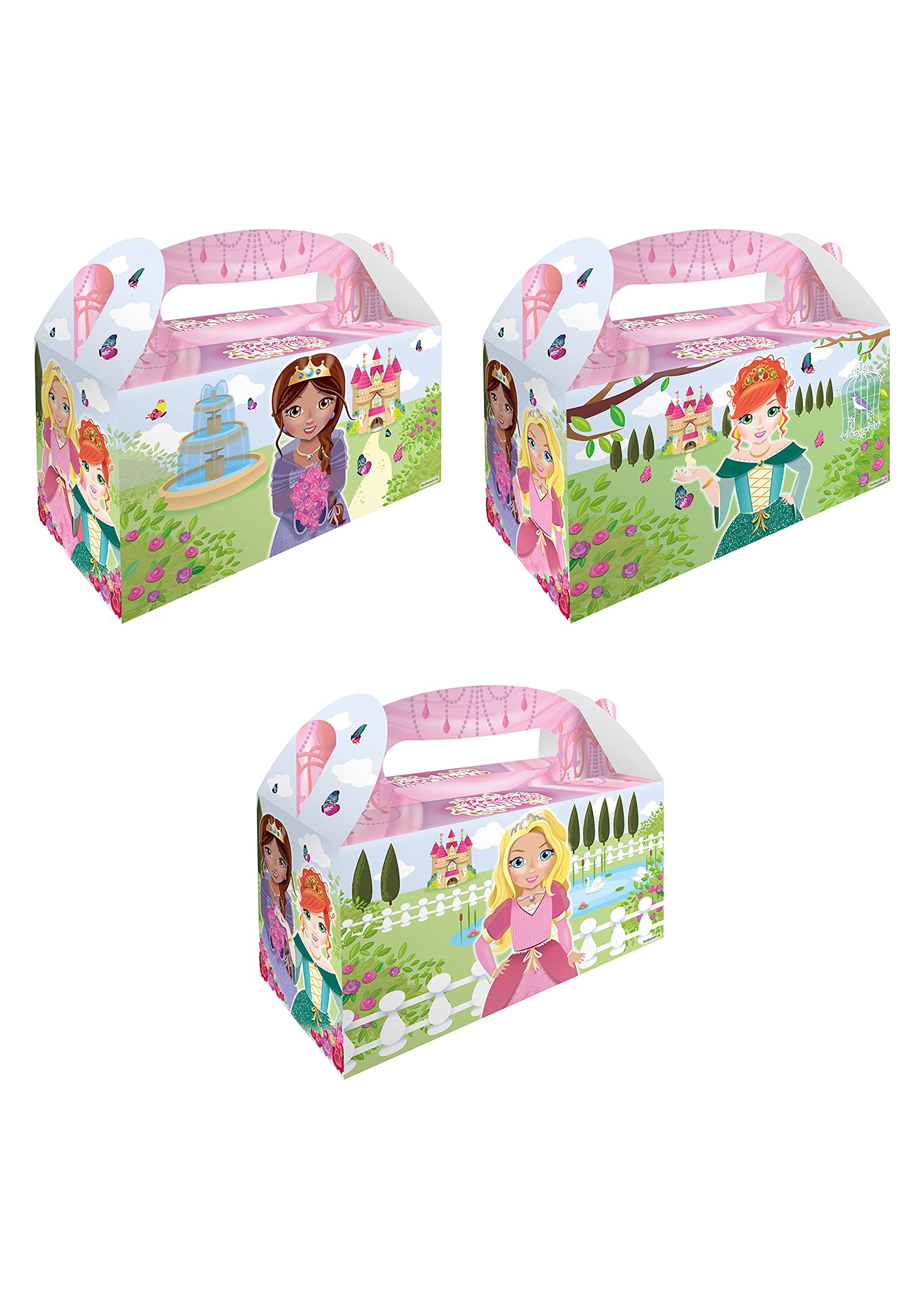 12 x Princess Lunch Boxes (Large)