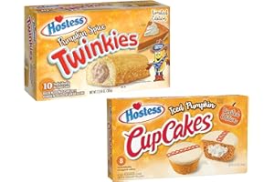 Hostess Pumpkin Spice Twinkies and Iced Pumpkin Cupcakes Bundle
