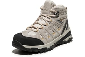 NORTIV 8 Women's Waterproof Hiking Boots Outdoor Trail Trekking Camping Hike Shoes