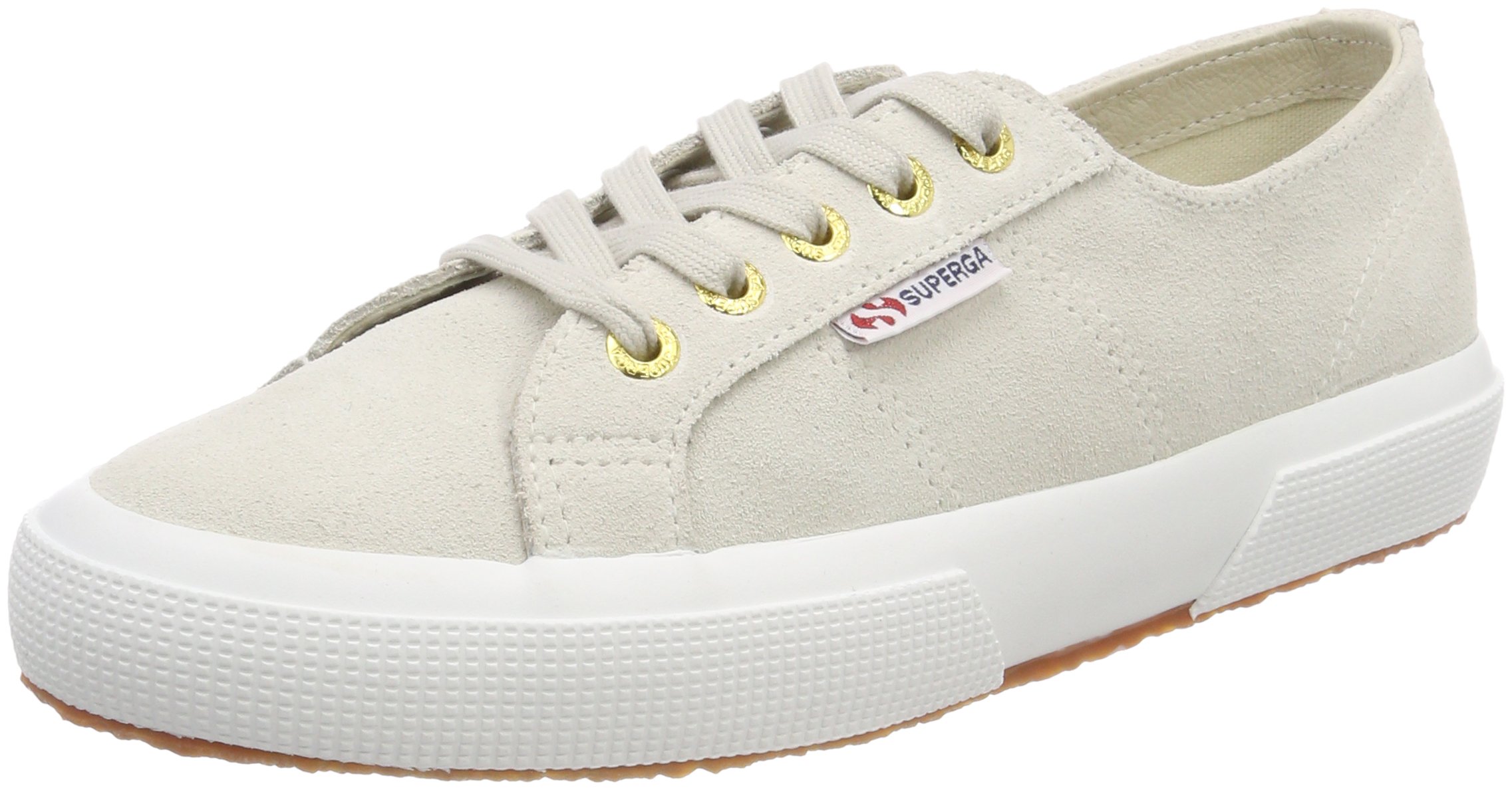 Superga Boy's Low-Top Trainers, Beige White Cream N20, 3.5 Big Kid