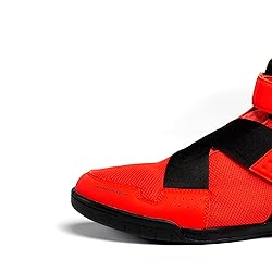 Everlast Powerlock X-Trainer Boxing Shoes | Red
