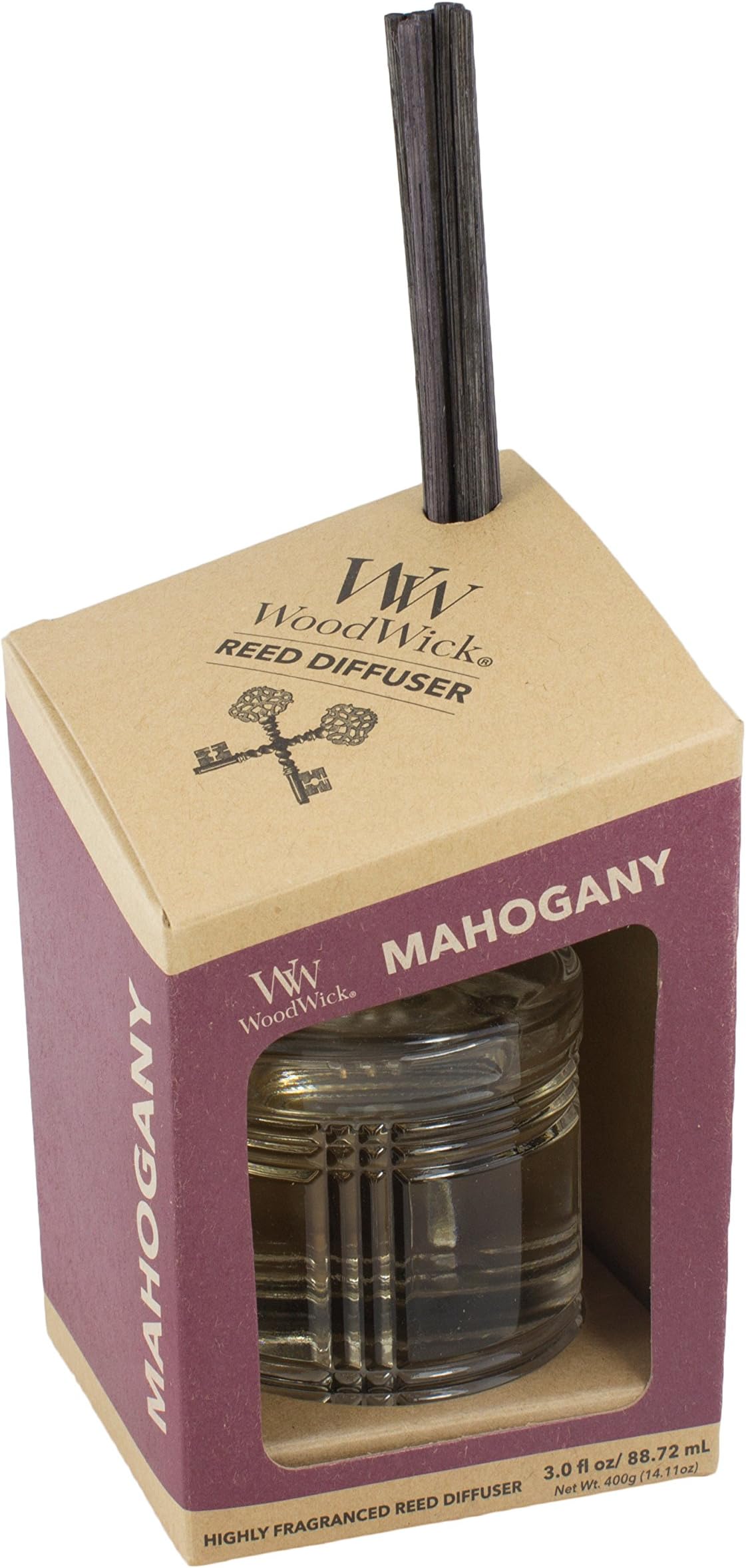 MAHOGANY WoodWick Reserve Reed Diffuser