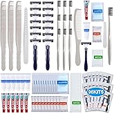 Suclain 96 Pack Hygiene Kits Bulk for Homeless Travel Size Toiletries and Dental Hygiene Kit Homeless Care Package Supplies Charity Donation Ready for Shelter Church Emergency Prep
