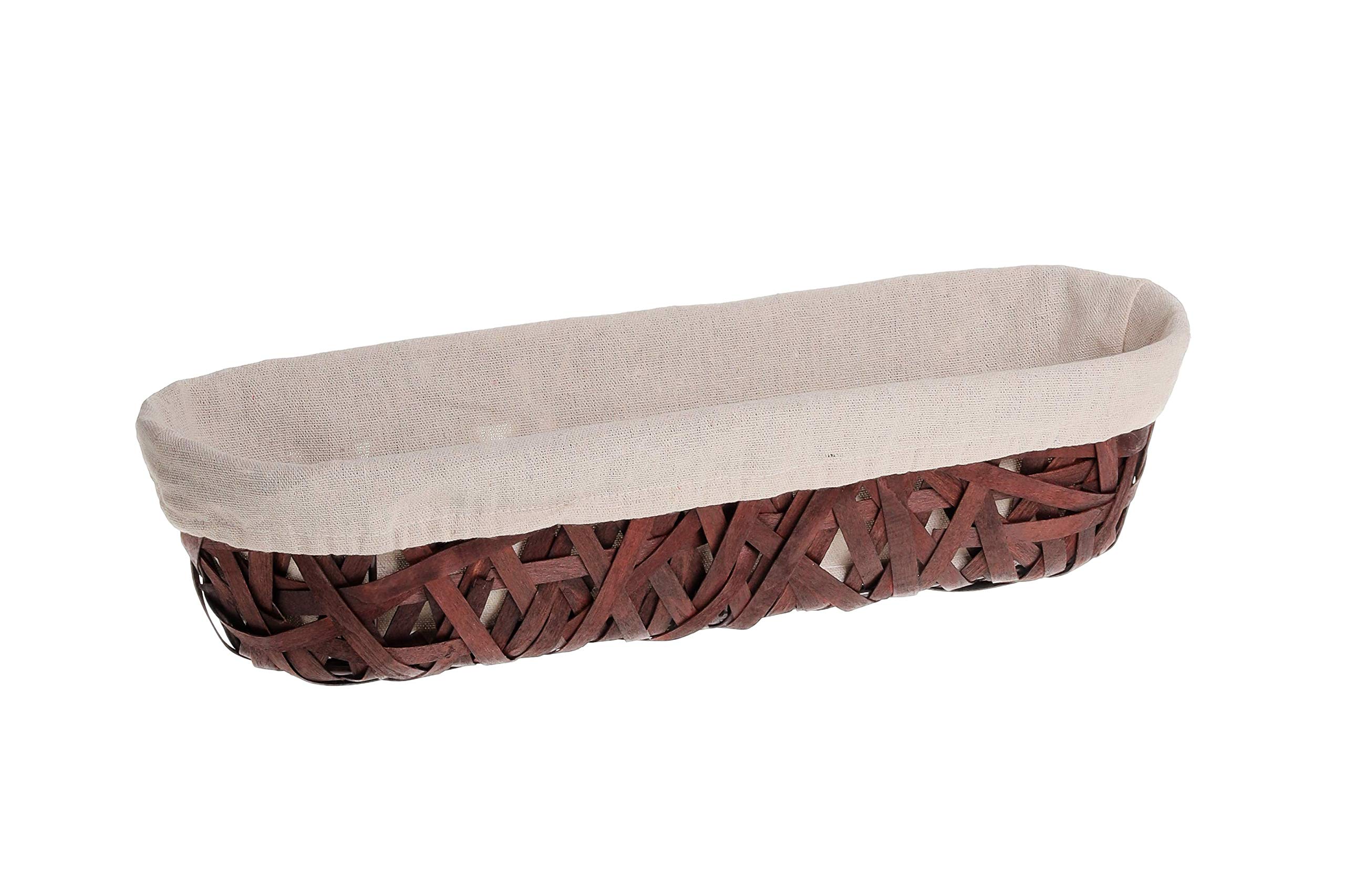 Ludi-Vin Wicker and Jute Banneton Basket