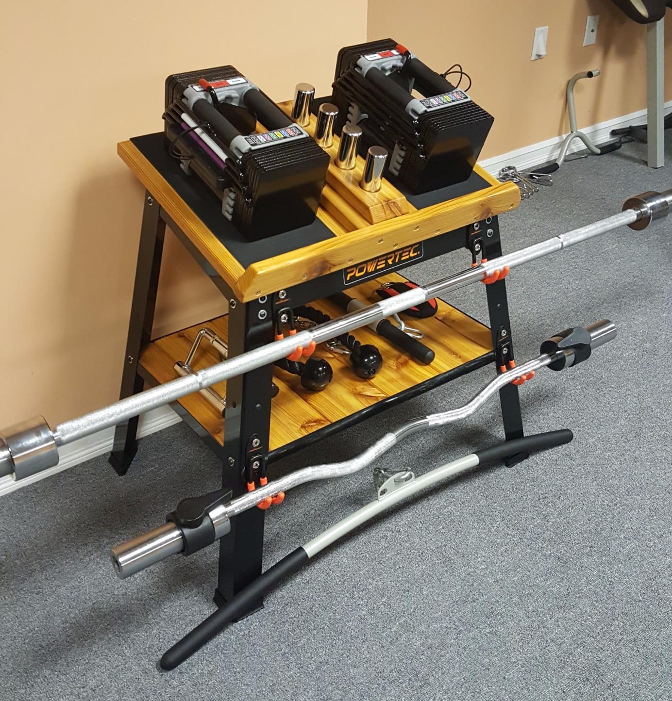 10/mo Finance POWERTEC UT1002 Universal Tool Stand Buy Now, Pay Later