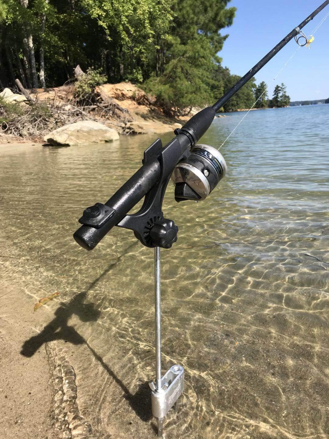bank fishing rod holders