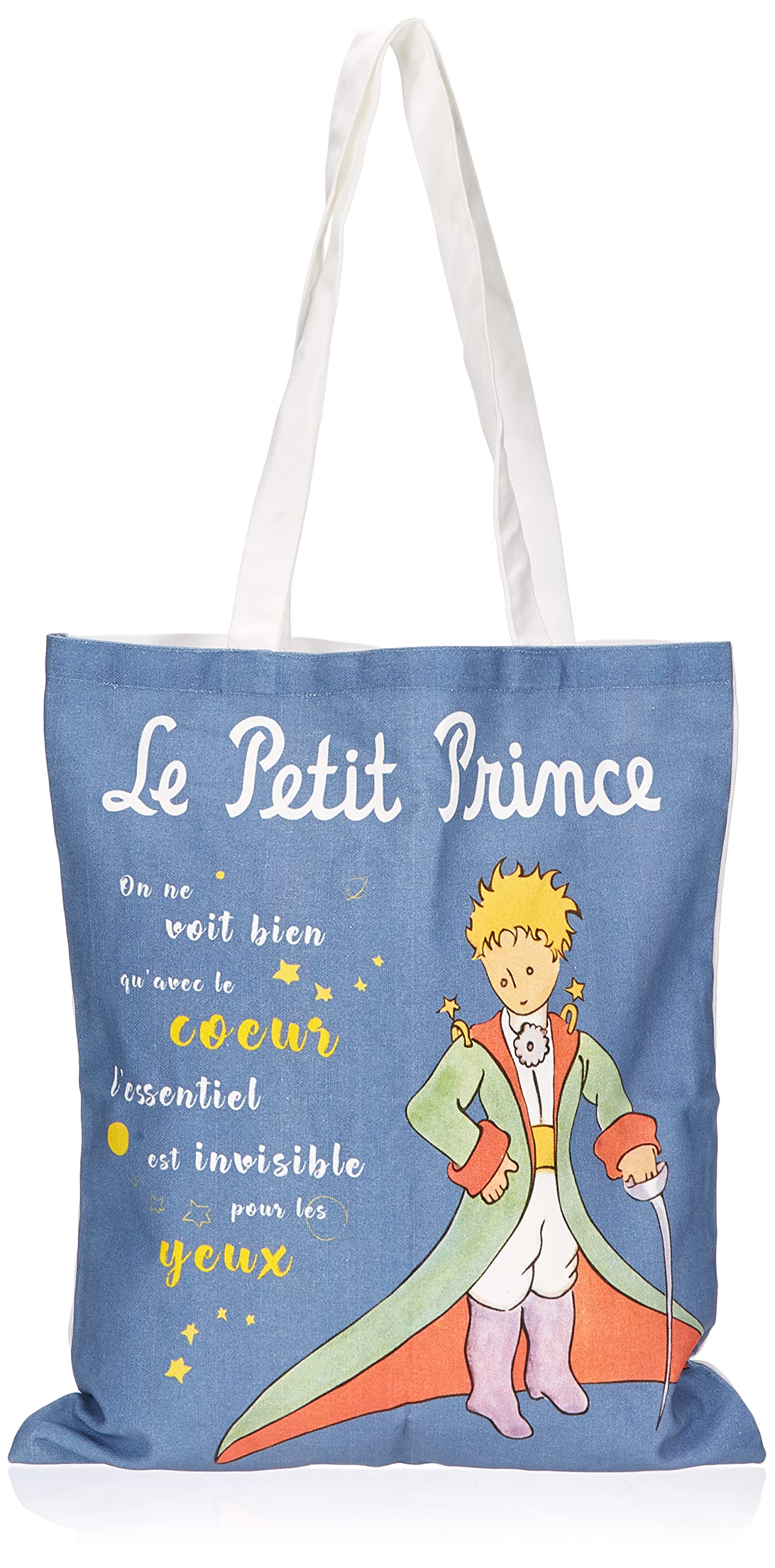 The Little Prince 525518 Bag, Cotton, Blue, 44 X 38 X 1 cm