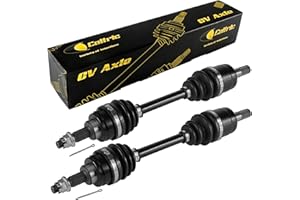 Caltric Front Right and Left Complete Cv Joint Axles Compatible with Honda Trx350Fm Trx350Tm Rancher 350 2X4 4X4 S 2000-2005
