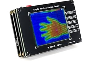 MEFAPE Mini Handheld Thermal Camera, Portable Infrared Thermal Imaging Camera, Paranormal Equipment Thermal Imager, Non-Contact Heat Detector with Type-C Interface PC Link Data Storage